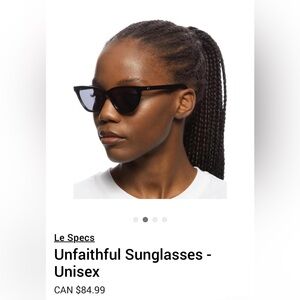 Les Specs Unfaithful Sunglasses